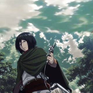 Mikasa iPhone 4k wallpaper