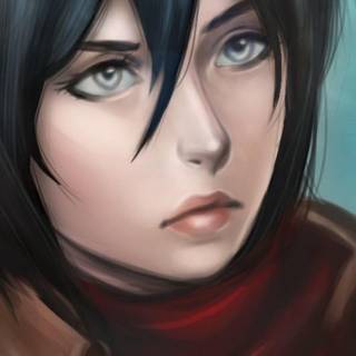 Mikasa iPhone 4k wallpaper