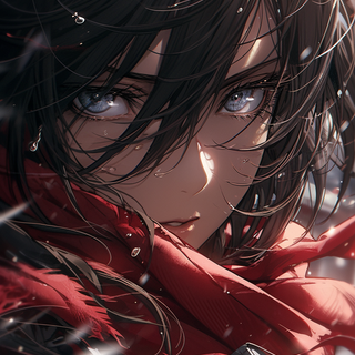 Mikasa iPhone 4k wallpaper