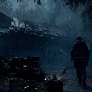 Leon Kennedy 4k wallpaper