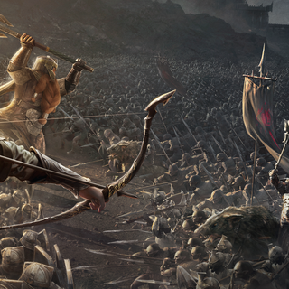 Lord of The Rings dual monitor wallpaper