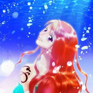 Nami One Piece phone wallpaper
