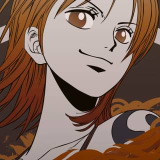 Nami One Piece phone wallpaper