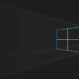 Black Windows 10 4k wallpaper