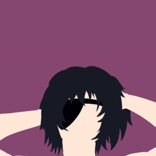 Anime minimal phone wallpaper