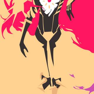 Anime minimal phone wallpaper