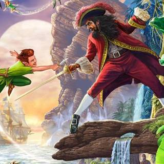 Captain Hook iPhone wallpaper