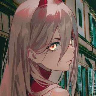 Chainsaw Man Power phone wallpaper