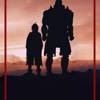 Anime minimal phone wallpaper