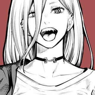 Chainsaw Man Power phone wallpaper