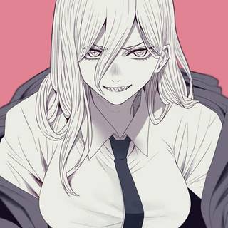 Chainsaw Man Power phone wallpaper