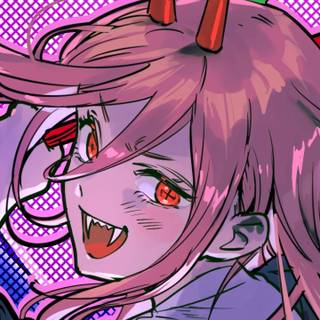 Chainsaw Man Power phone wallpaper