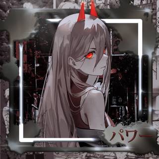 Chainsaw Man Power phone wallpaper