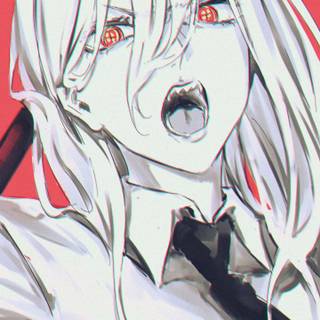 Chainsaw Man Power phone wallpaper