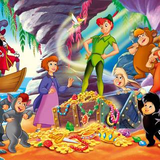 Peter Pan 4k wallpaper