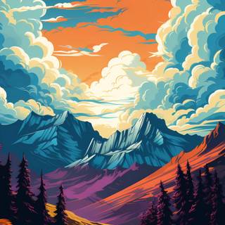 Nature art phone wallpaper