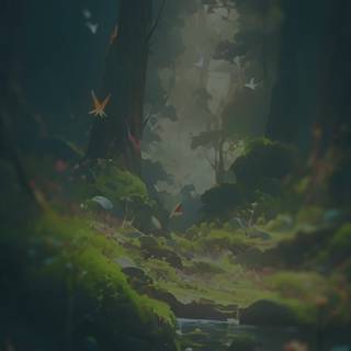 Nature art phone wallpaper