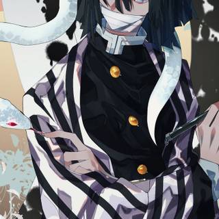 Obanai phone wallpaper