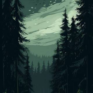 Nature art phone wallpaper