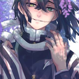 Obanai phone wallpaper