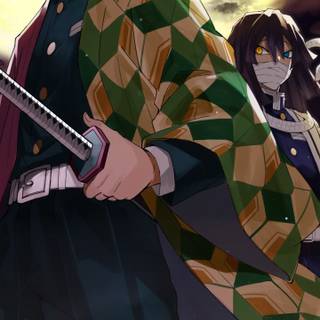 Obanai phone wallpaper