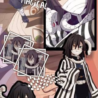 Obanai phone wallpaper