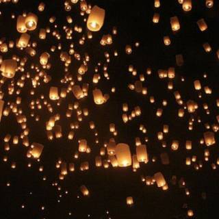 Lantern phone wallpaper