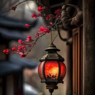 Lantern phone wallpaper