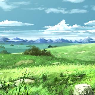 Anime scenary phone wallpaper