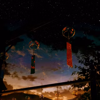 Anime scenary phone wallpaper