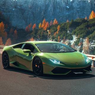 Lamborghini Huracan phone wallpaper