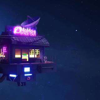 Space chill wallpaper