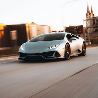 Lamborghini Huracan phone wallpaper