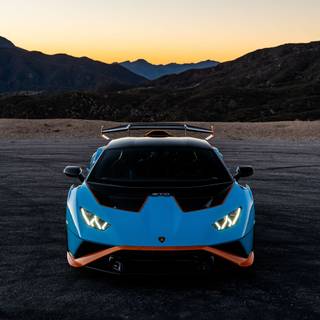 Lamborghini Huracan phone wallpaper
