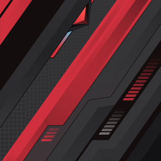 Red gamer phone wallpaper