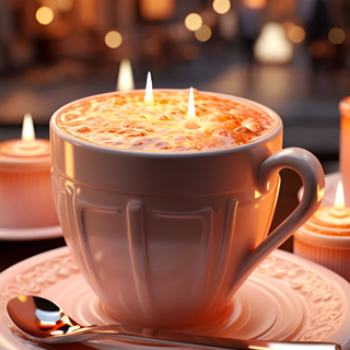 Lofi cafe phone wallpaper