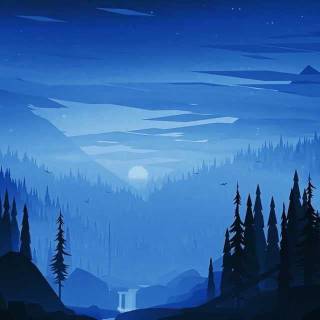 iPhone 12 forest wallpaper