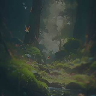 iPhone 12 forest wallpaper