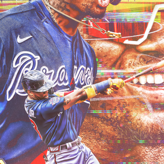 Ronald Acuna Jr iPhone wallpaper