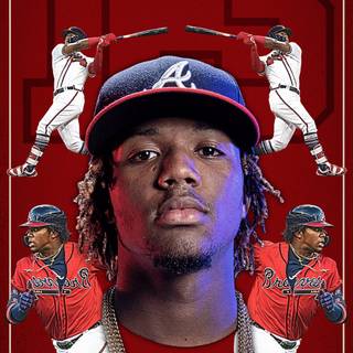 Ronald Acuna Jr iPhone wallpaper