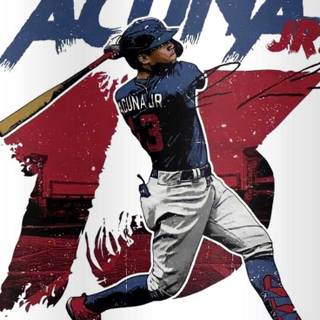 Ronald Acuna Jr iPhone wallpaper