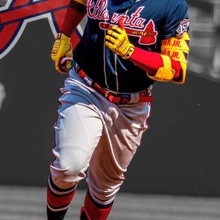 Ronald Acuna Jr iPhone wallpaper