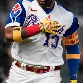 Ronald Acuna Jr iPhone wallpaper