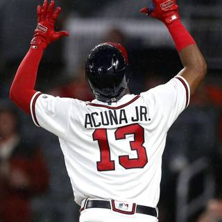Ronald Acuna Jr iPhone wallpaper