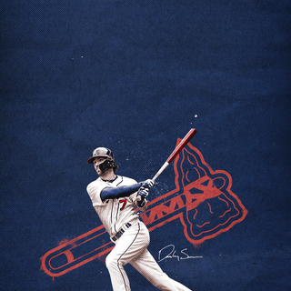Ronald Acuna Jr iPhone wallpaper