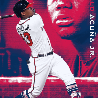 Ronald Acuna Jr iPhone wallpaper