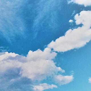 Blue sky iPhone wallpaper