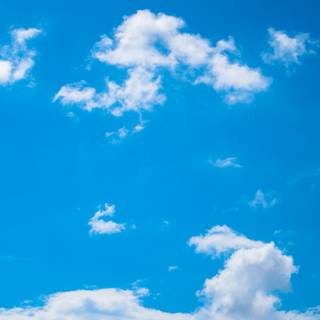 Blue sky iPhone wallpaper