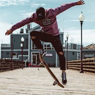 iPhone skateboard wallpaper