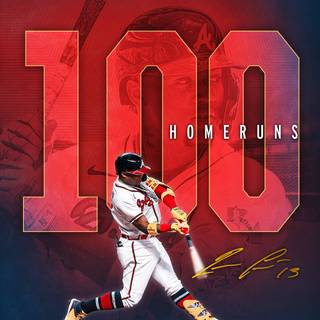 Ronald Acuna Jr iPhone wallpaper